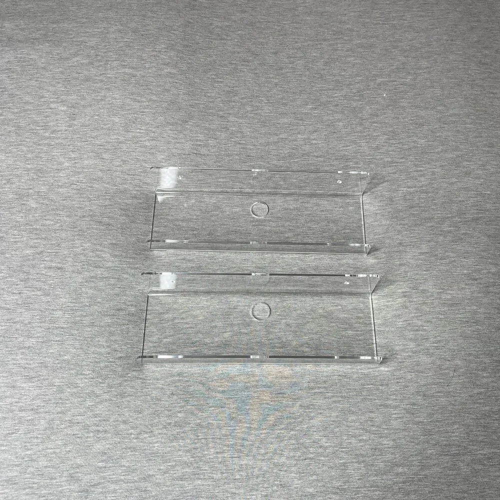 Mocoosy 10” Clear Acrylic Floating Shelves 2 PCS. Set